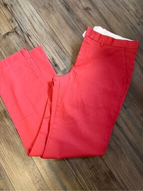 Express photographer style Men's Coral Chino Pants - Sleek Straight Fit 34x34